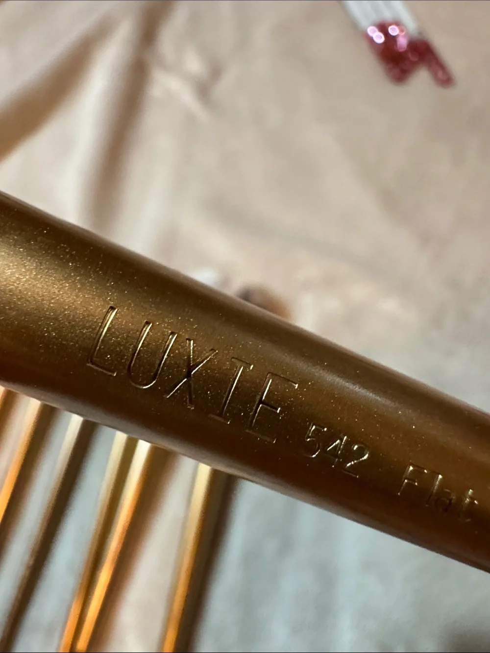 Luxie Gold Handle Makeup Brush Set